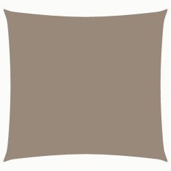 Sonnensegel Oxford-Gewebe Quadratisch 2,5x2,5 m Taupe