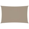 Sonnensegel Oxford-Gewebe Rechteckig 2x5 m Taupe