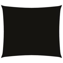 Sonnensegel Oxford-Gewebe Rechteckig 2,5x3 m Schwarz