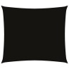 Sonnensegel Oxford-Gewebe Rechteckig 2,5x3 m Schwarz