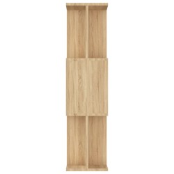 Bücherregal/Raumteiler Sonoma-Eiche 80x24x96 cm Holzwerkstoff