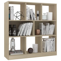 Bücherregal Sonoma-Eiche 97,5x29,5x100 cm Holzwerkstoff