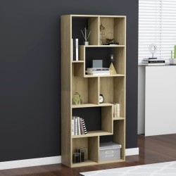 Bücherregal Sonoma-Eiche 67x24x161 cm Holzwerkstoff