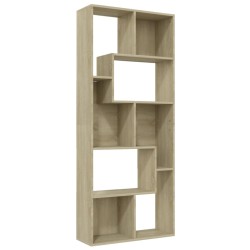 Bücherregal Sonoma-Eiche 67x24x161 cm Holzwerkstoff