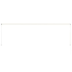 Einziehbare Markise 400×150 cm Creme