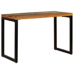 Esstisch 115x55x76 cm Altholz und Stahl