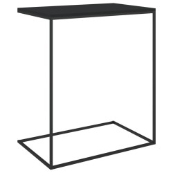 Beistelltisch Schwarz 55x35x66 cm Holzwerkstoff