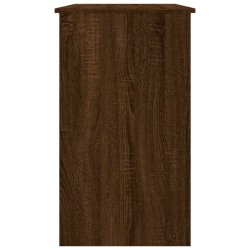 Schreibtisch Braun Eichen-Optik 90x45x76 cm Holzwerkstoff