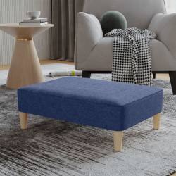 Fußhocker Blau 78x56x32 cm...