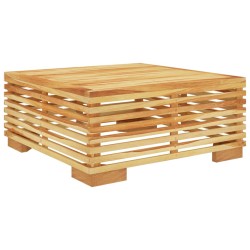 12-tlg. Garten-Lounge-Set mit Kissen Massivholz Teak