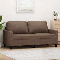 2-Sitzer-Sofa Braun 140 cm...