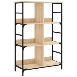 Bücherregal Sonoma-Eiche 78,5x33x117,5 cm Holzwerkstoff