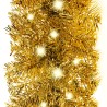 Weihnachtsgirlande mit LED 20 m Golden