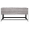 Couchtisch Grau Sonoma 80x80x40 cm Holzwerkstoff