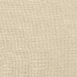 Tagesbett Ausziehbar Creme 90x200 cm Stoff