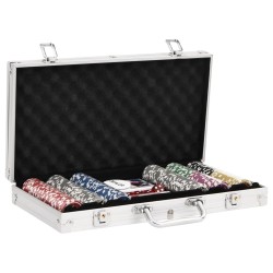 Pokerchips-Set 300 Stk. 11,5 g