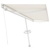 Standmarkise Manuell Einziehbar 500x350 cm Creme