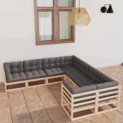 8-tlg. Garten-Lounge-Set...