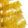 Künstlicher Weihnachtsbaum Beleuchtung & Kugeln Gold 240 cm