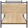 Couchtisch Sonoma-Eiche 99x50x50 cm Holzwerkstoff