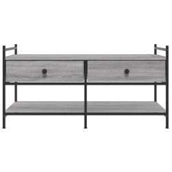 Couchtisch Grau Sonoma 99x50x50 cm Holzwerkstoff