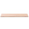 Waschtischplatte 100x60x1,5 cm Massivholz Buche