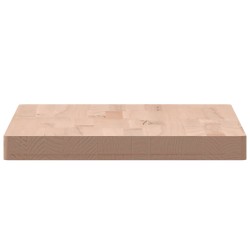 Waschtischplatte 60x40x4 cm Massivholz Buche