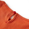 Kinder-Langarmshirt Dunkelorange 140