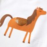 Kinder-Langarmshirt Ecru 116