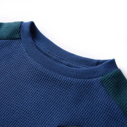 Kinder-Sweatshirt Marineblau 140