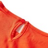 Kinder-Langarmshirt Dunkelorange 104