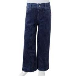 Kinderhose Cord Marineblau 128