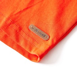 Kinder-Langarmshirt Hellorange 104