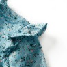 Kinderkleid mit langen Ärmeln Blau 104