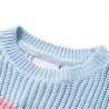 Kinderpullover Gestrickt Blau 92