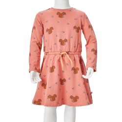 Kinderkleid Altrosa 104