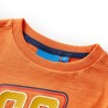 Kinder-Langarmshirt Dunkelorange 128