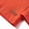 Kinder-Langarmshirt Orange 128