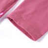 Kinder-Langarmshirt Himbeerrosa 140