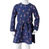 Kinderkleid Marineblau 116