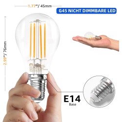 E14 LED Glühbirnen Warmweiss – Energieeffiziente Beleuchtung im Retro-Design