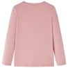 Kinder-Langarmshirt Rosa 104