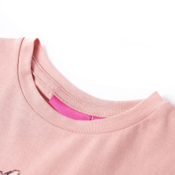 Kinder-Langarmshirt Rosa 104