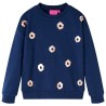 Kinder-Sweatshirt Marineblau 116