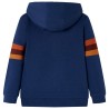 Kinder-Kapuzenpullover Marineblau 140