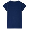 Kinder-T-Shirt Marineblau 92