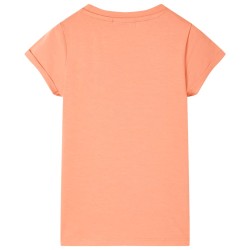 Kinder-T-Shirt Pfirsichfarbe 104