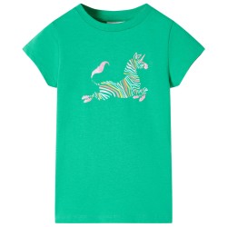 Kinder-T-Shirt Grün 104