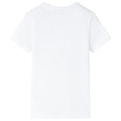 Kinder-T-Shirt Ecru 128