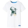 Kinder-T-Shirt Ecru 104